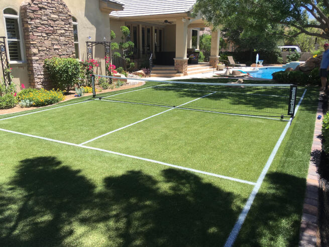 Charlotte Backyard Pickleball Court